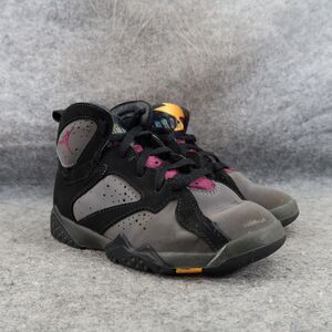 Jordan Retro 7 Sneakers Kids 12 Nike Air Shoes PS Bordeaux Basketball Logo 2015